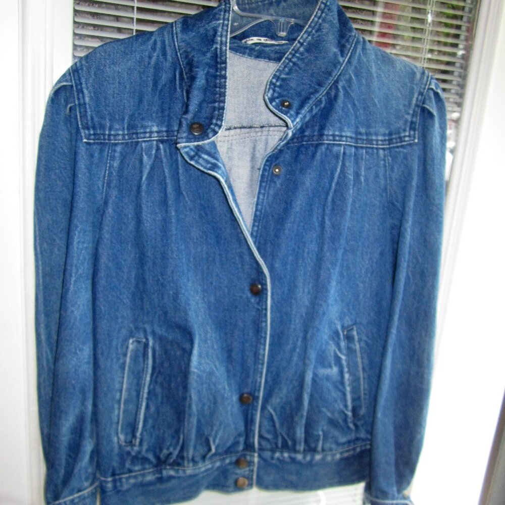 Vintage 80’s  Denim Jean Jacket Large